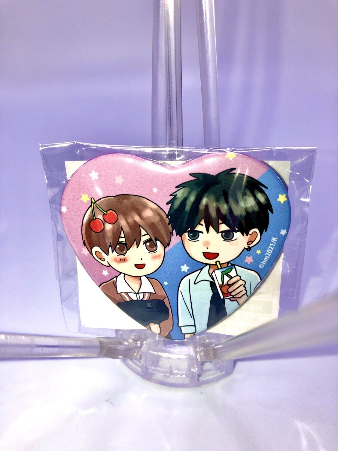 BL | Yaoi : Big Brother&#39;s Friend pin badge