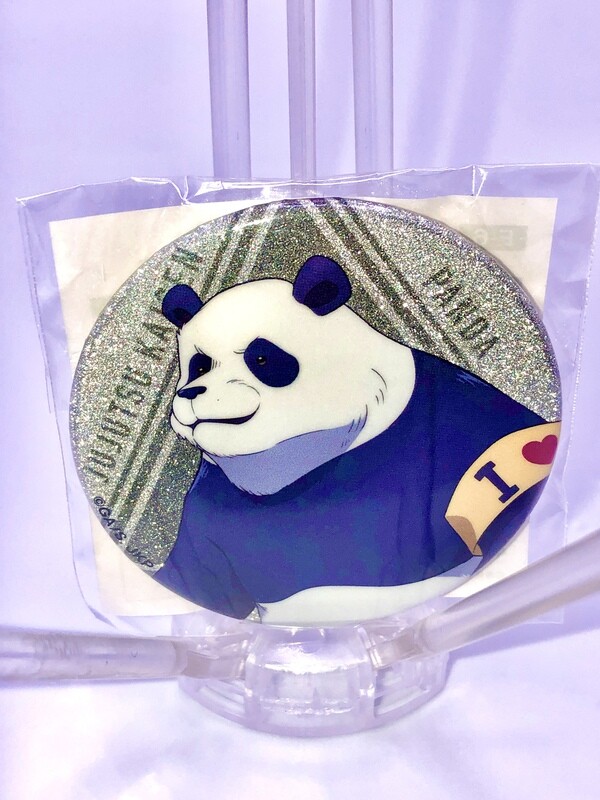 Jujutsu Kaisen: Glitter badge - Panda
