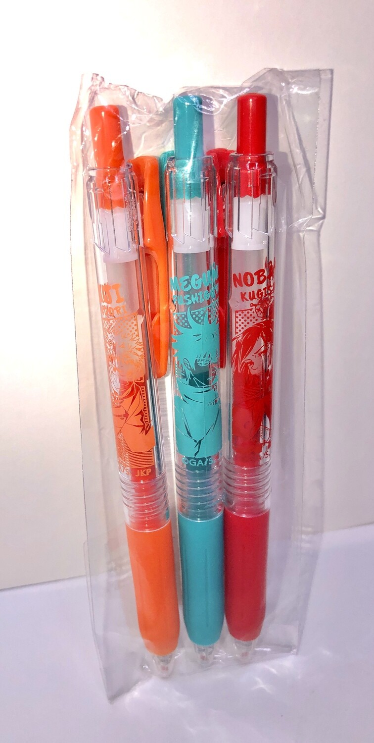 Jujutsu Kaisen: 3 Pen set