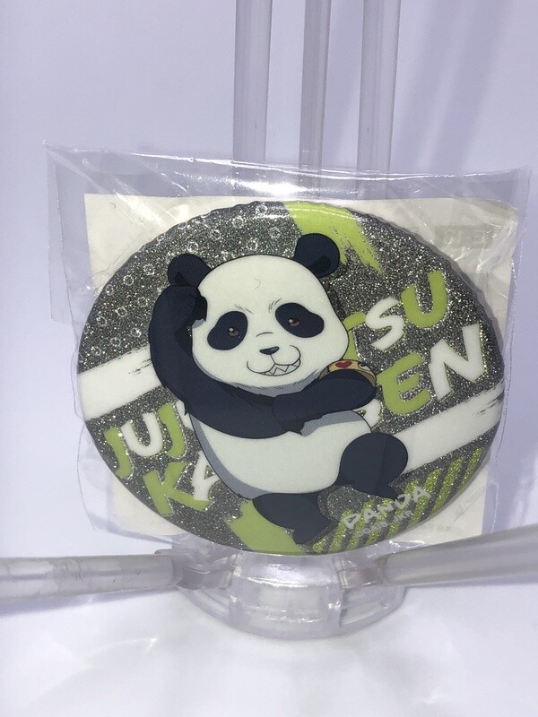 Jujutsu Kaisen: Glitter badge - chibi Panda