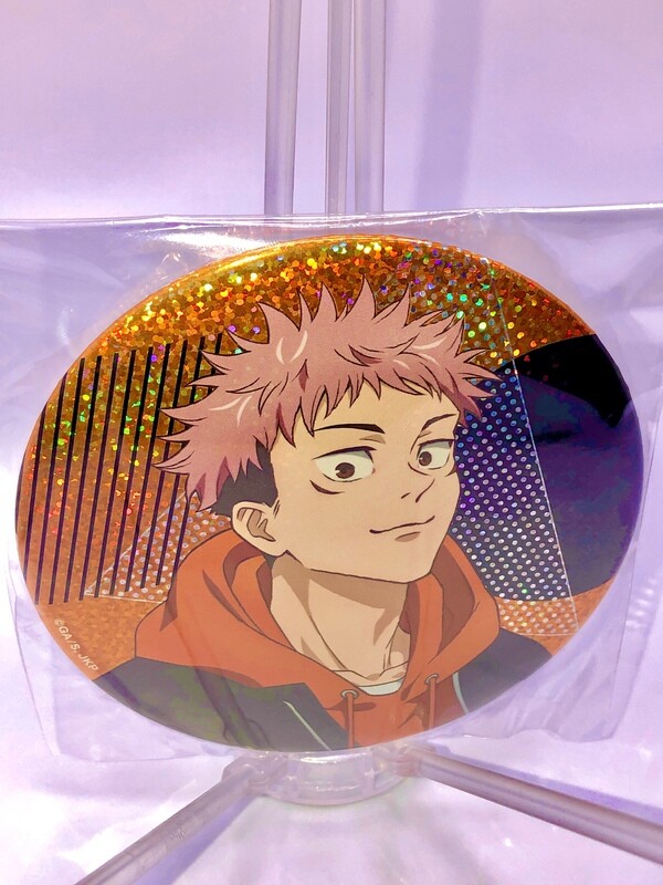 Jujutsu Kaisen: Large Glitter badge - Yuji