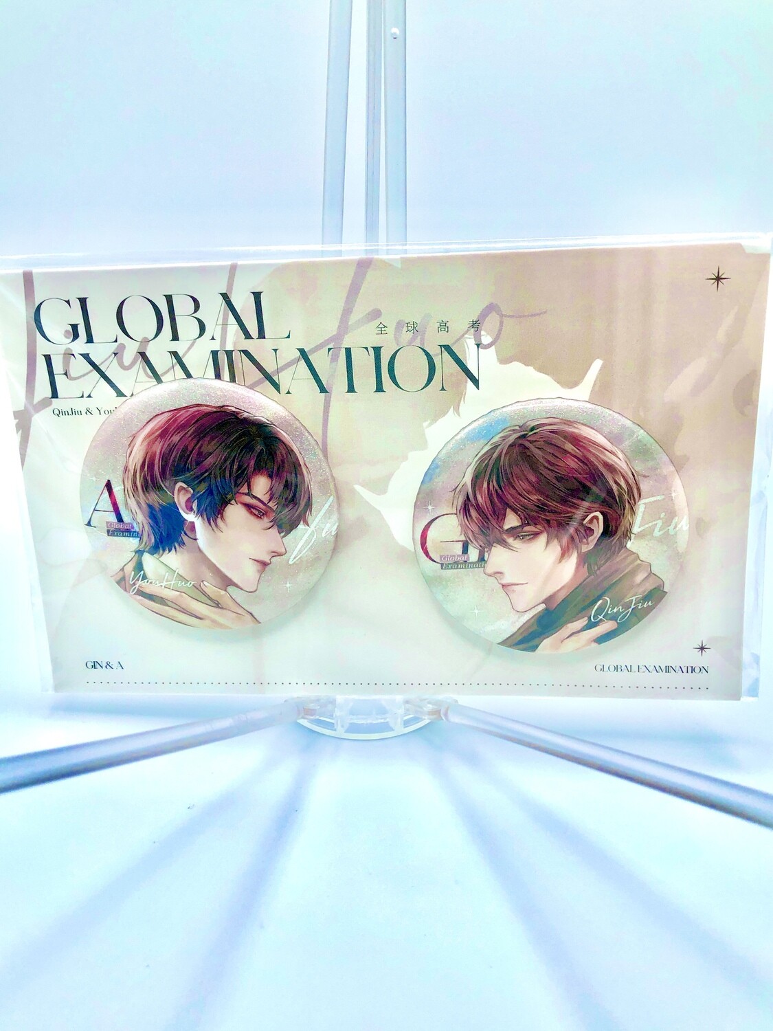BL | Yaoi : Global Examination badge set