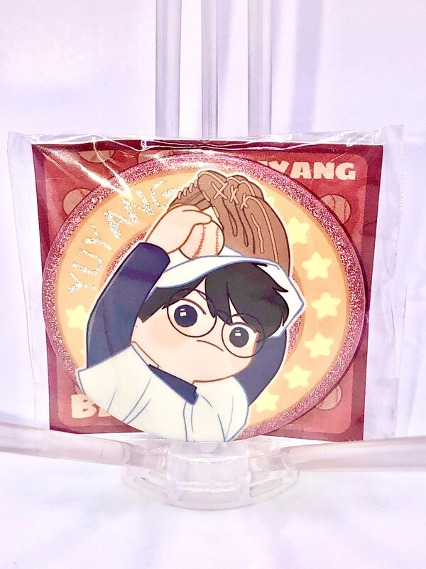 BL | Yaoi : Here U Are glitter badge