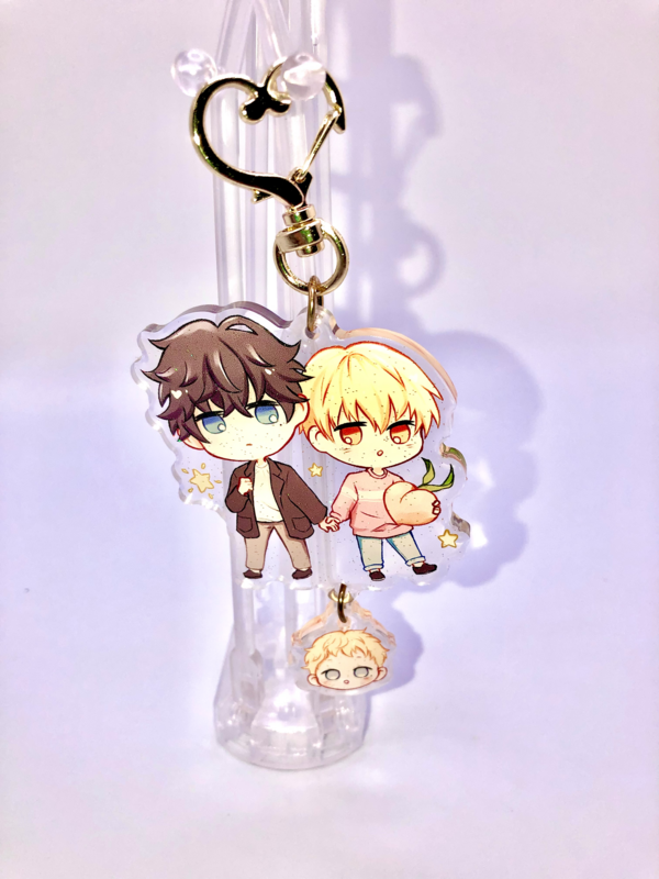 BL | Yaoi : Love is an Illusion Acrylic Charm