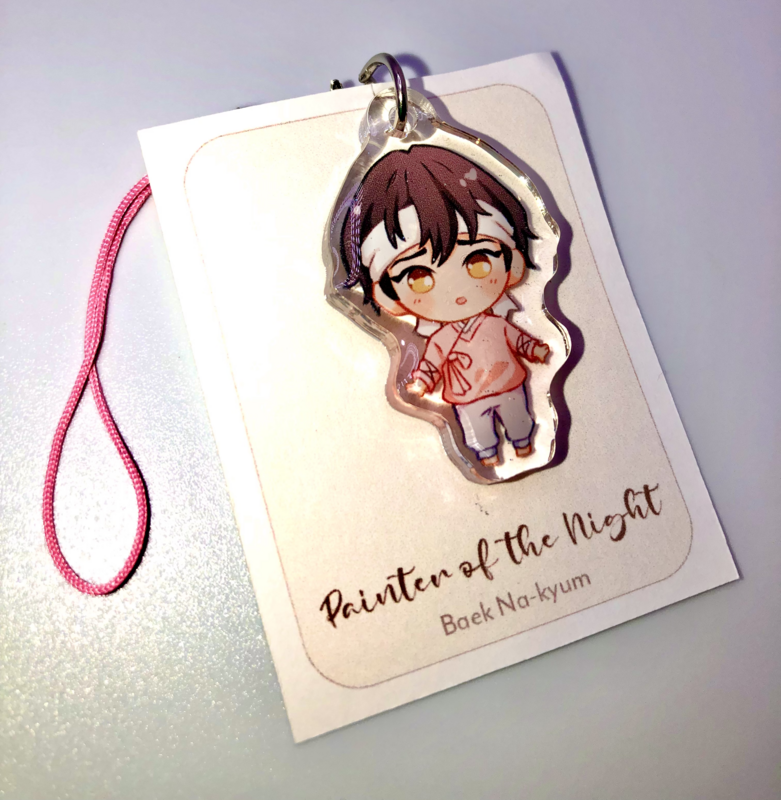 BL | Yaoi : Painter of the Night Acrylic Phone Charm