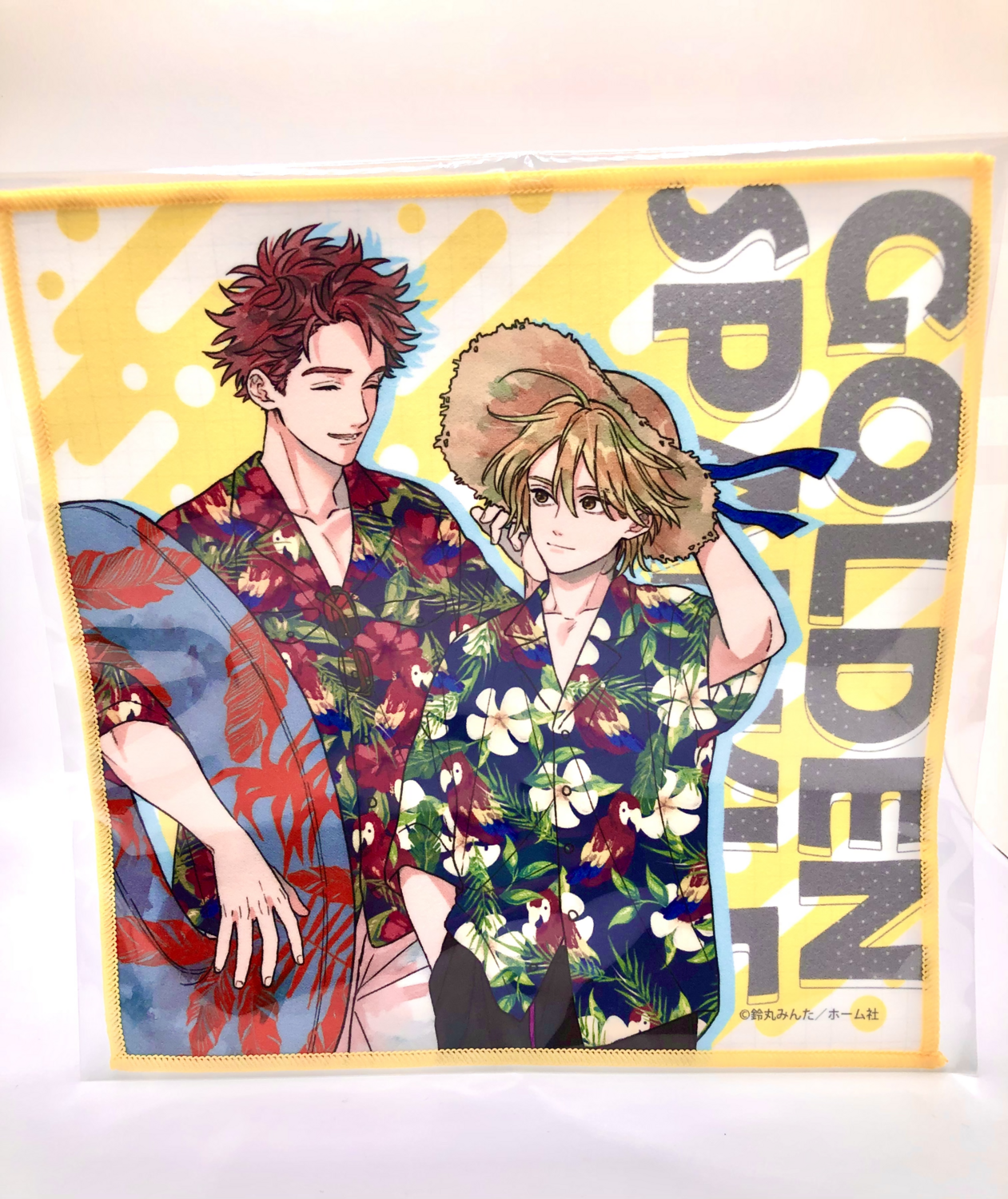 BL | Yaoi : Golden Sparkle mini towel