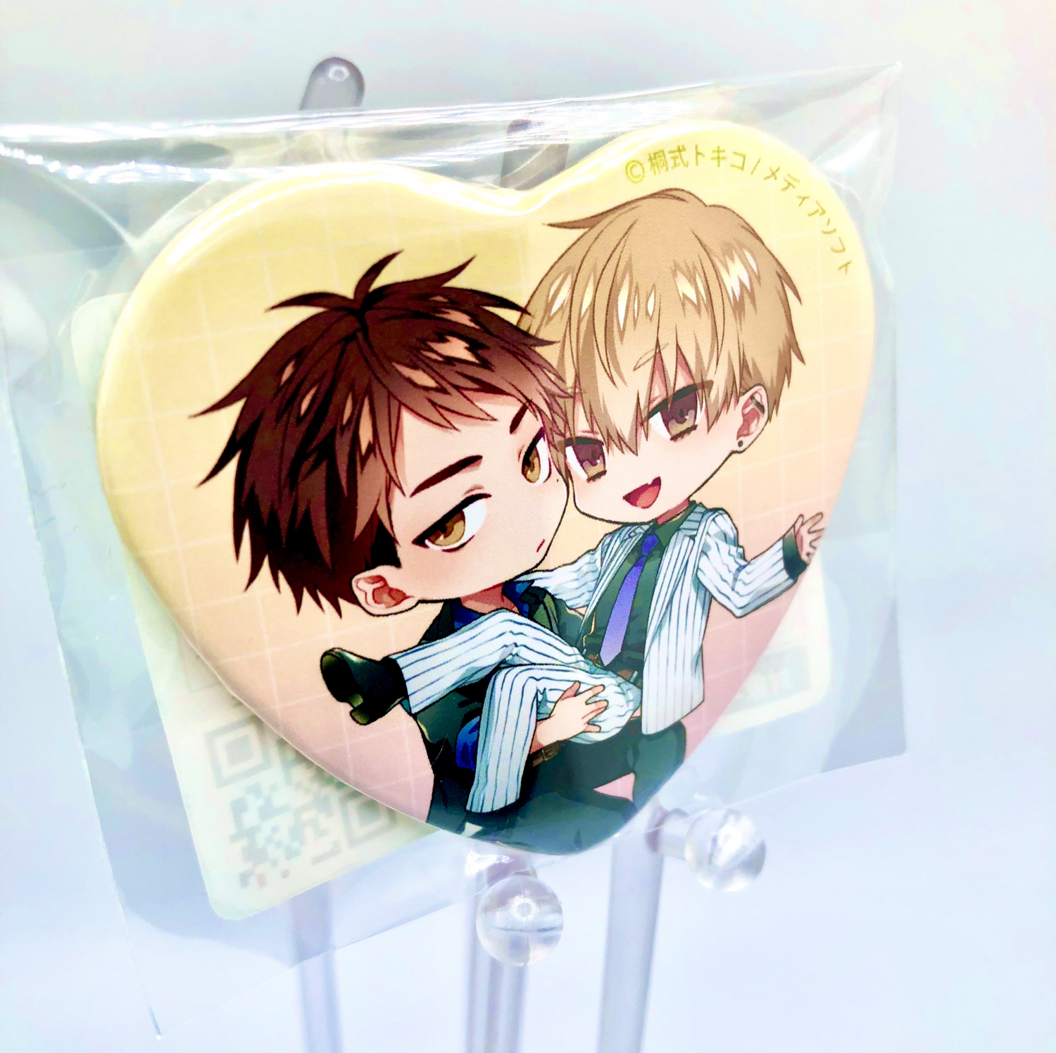 BL | Yaoi : Kirishiki Tokico-sensei Heart badge