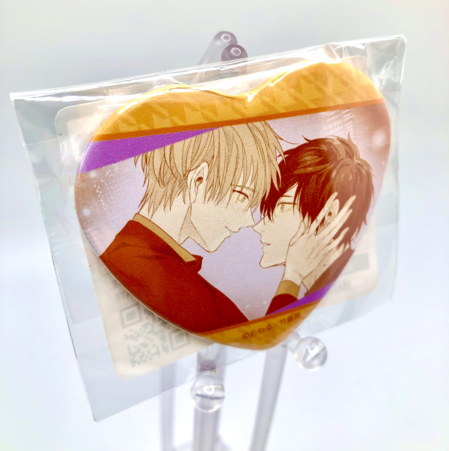 BL | Yaoi : Owaru-sensei heart badge