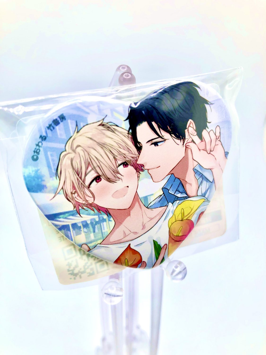BL | Yaoi : Owaru-sensei heart badge