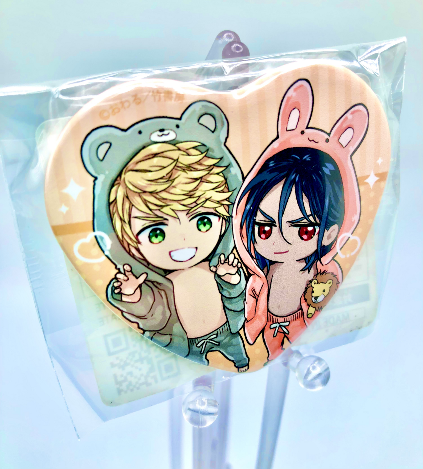 BL | Yaoi : Owaru-sensei heart badge