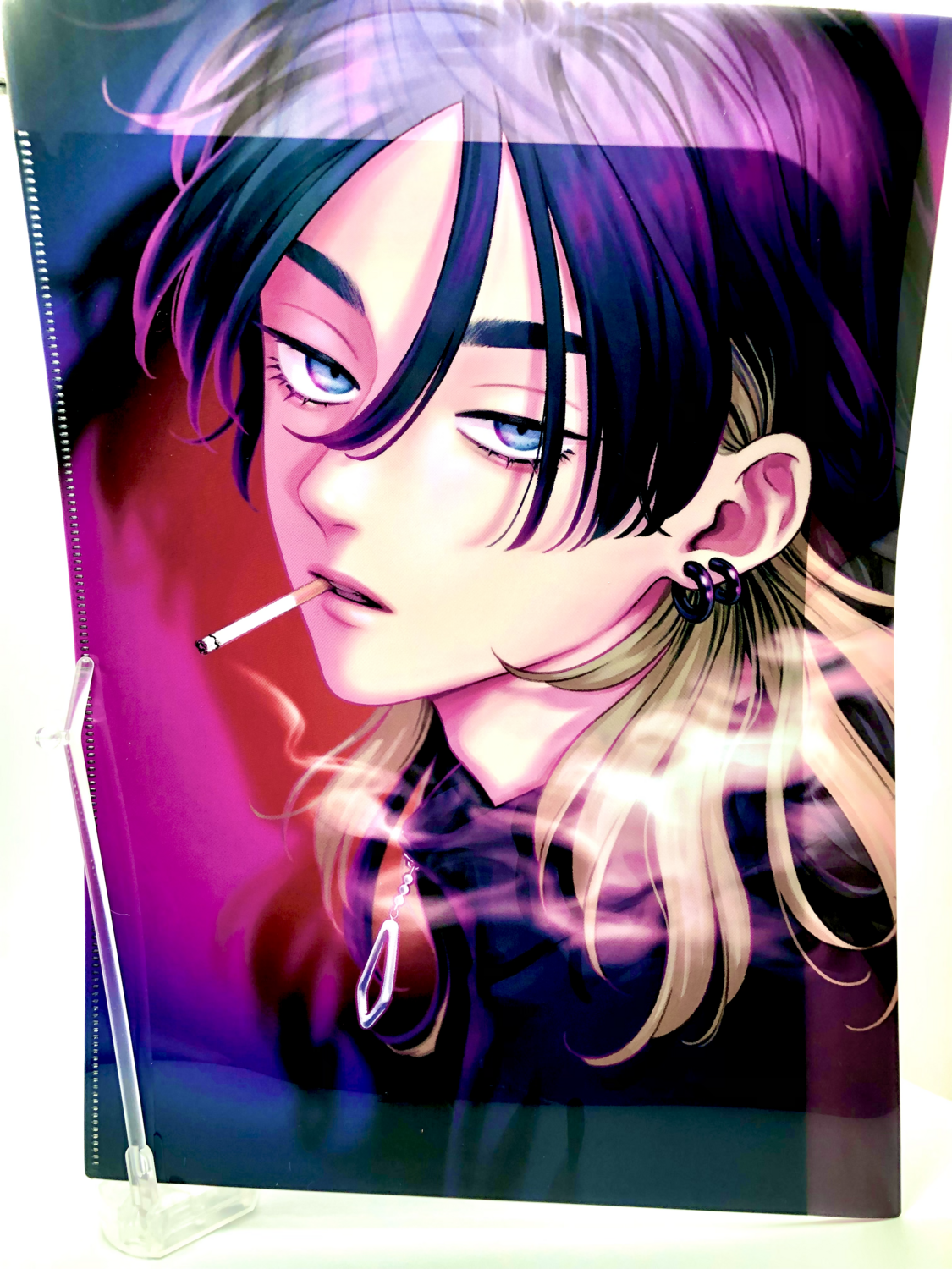 BL | Yaoi : Pink Heart Jam Clear File Folder