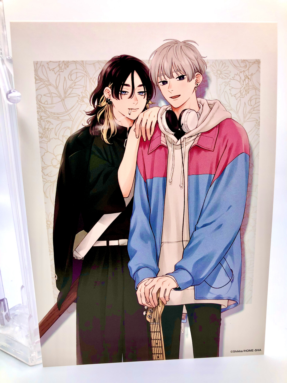 BL | Yaoi : Pink Heart Jam Polaroid