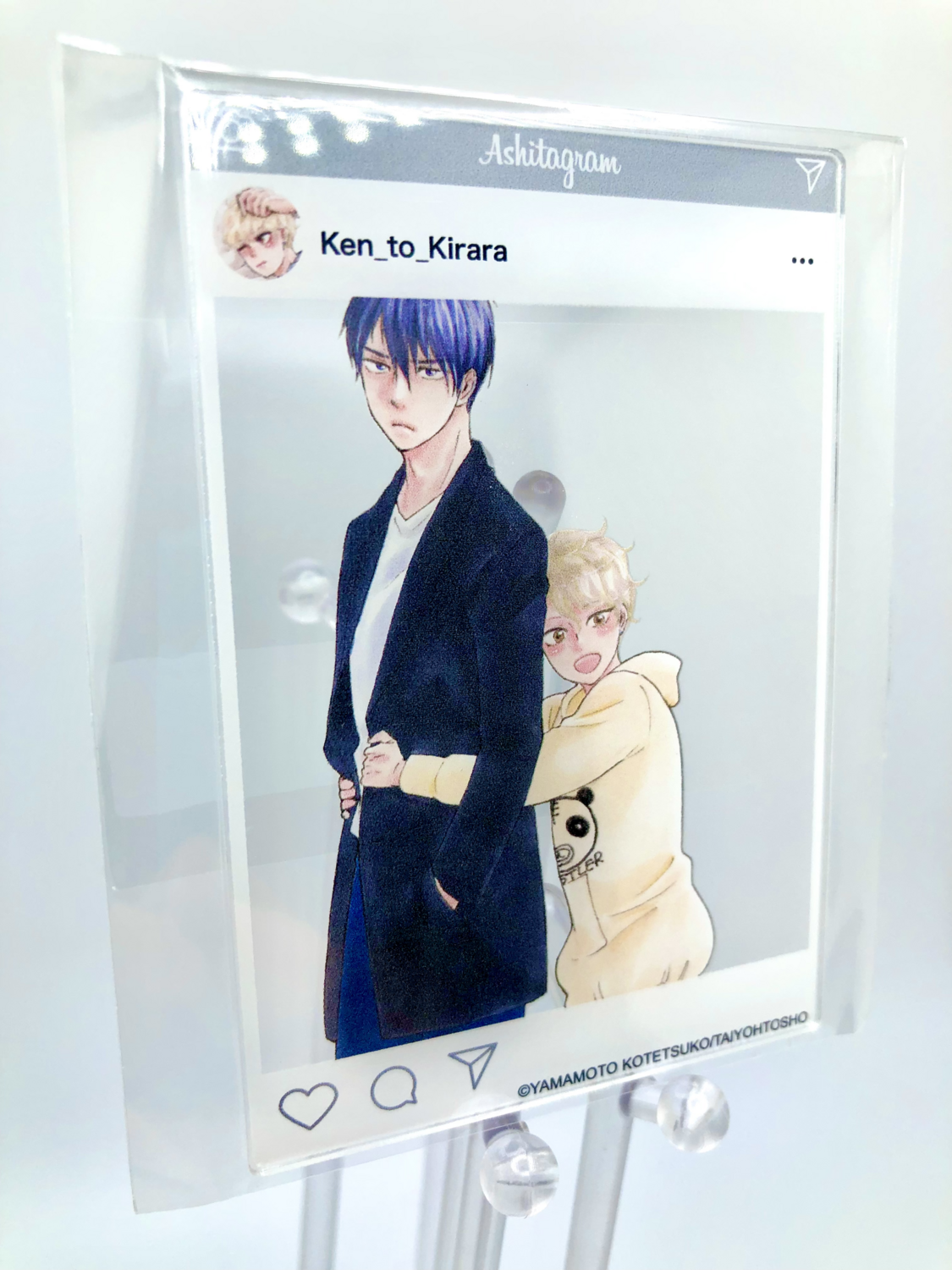 BL | Yaoi : Ashita wa Docchi da! SNS Style acrylic card