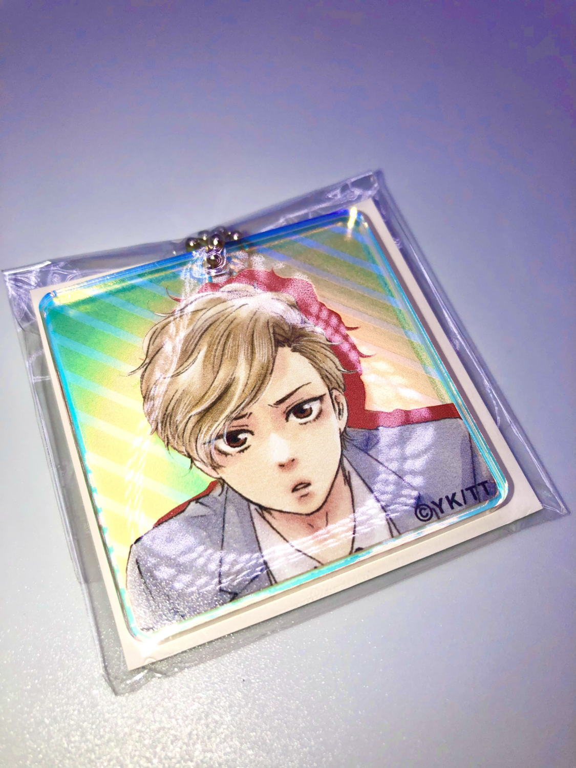 BL | Yaoi : Ashita wa Docchi da! acrylic charm
