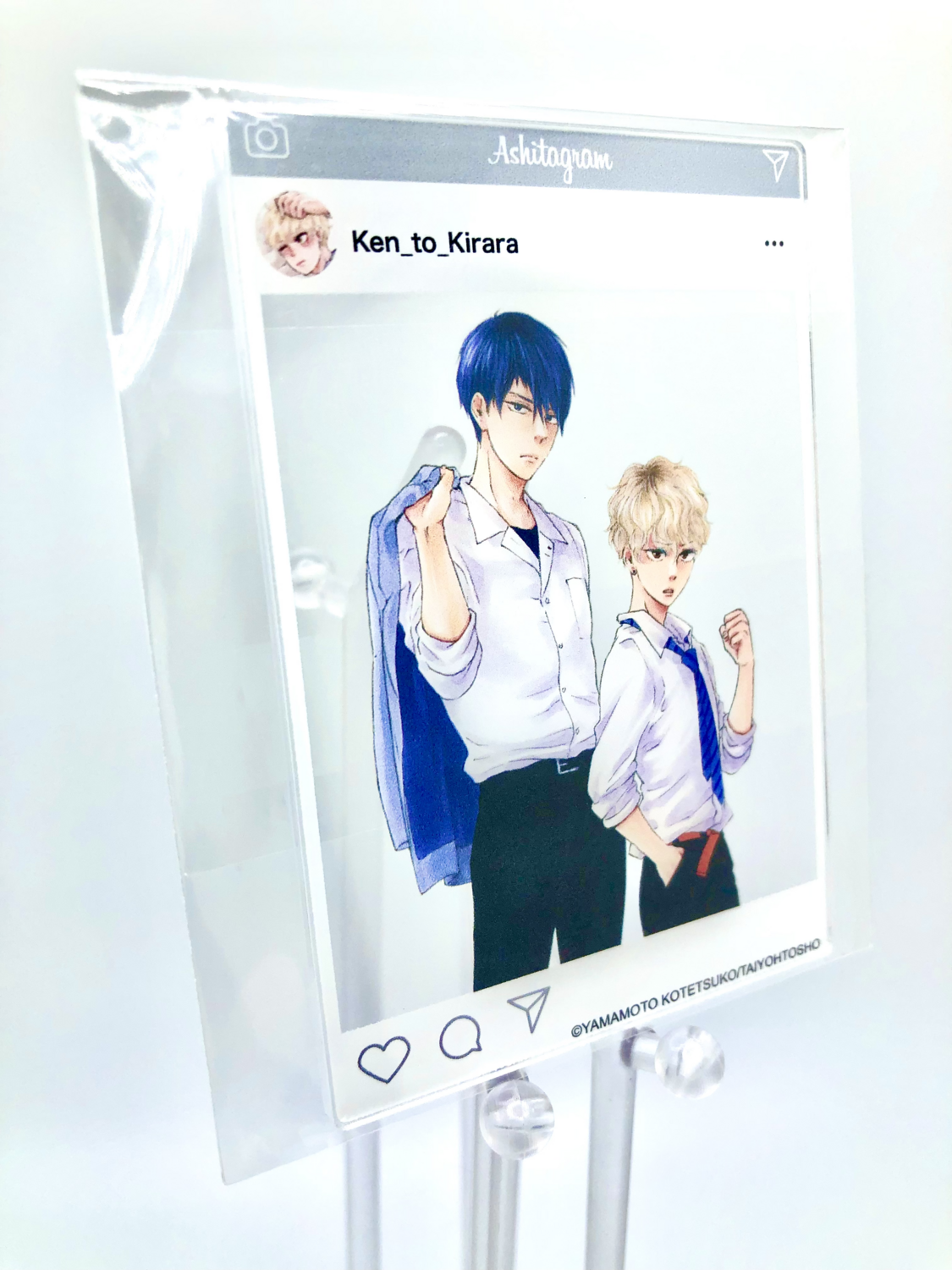 BL | Yaoi : Ashita wa Docchi da! SNS Style acrylic card