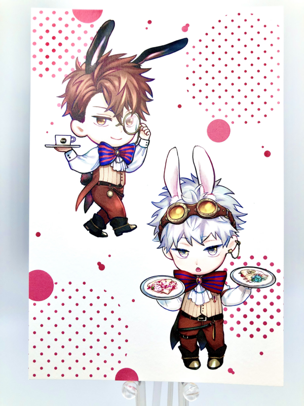 BL | Yaoi : Simplified Pervert postcard