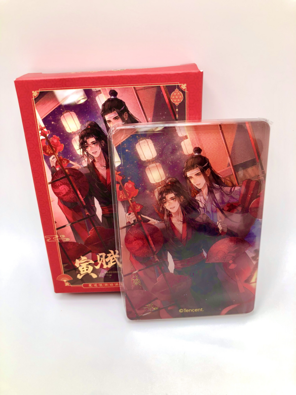 BL | Yaoi : Acrylic Block w/Glitter liquid