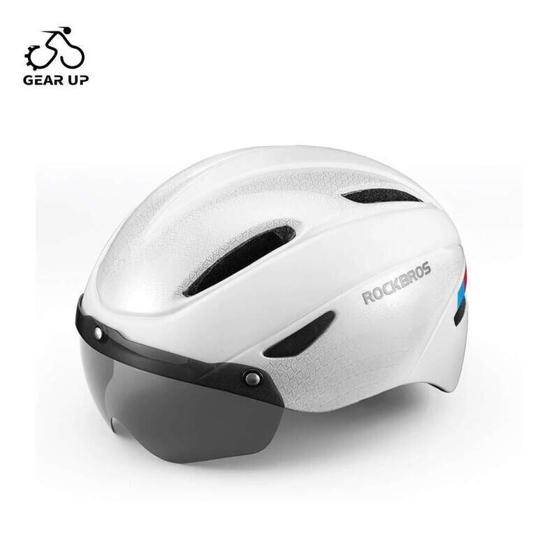 Rockbros Helmet With Glasses