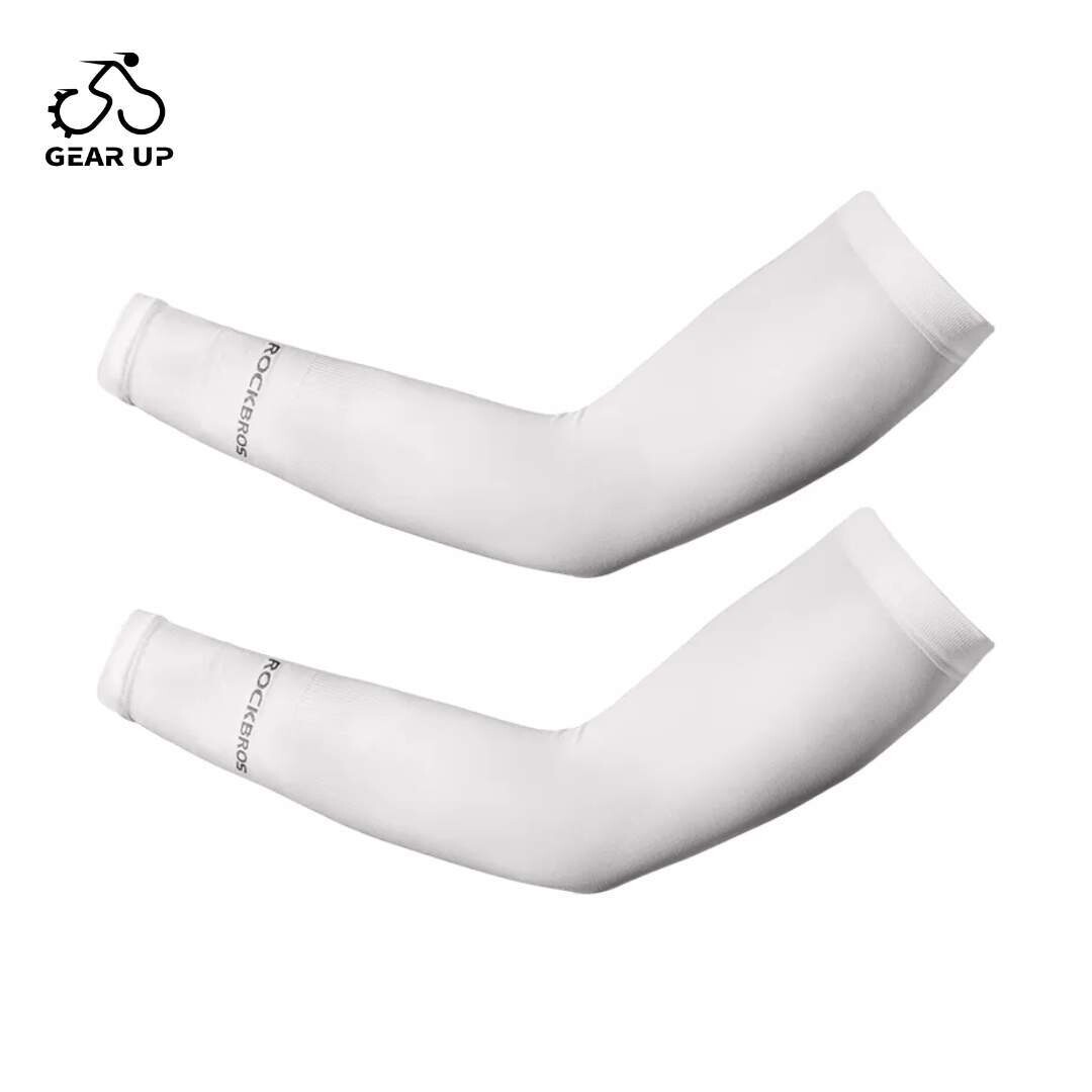 Rockbros Arm Sleeves White