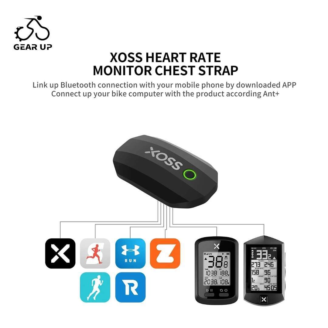 Xoss Bike Heart Rate Monitor Heart Monitor XOSS X2 Heart Rate
