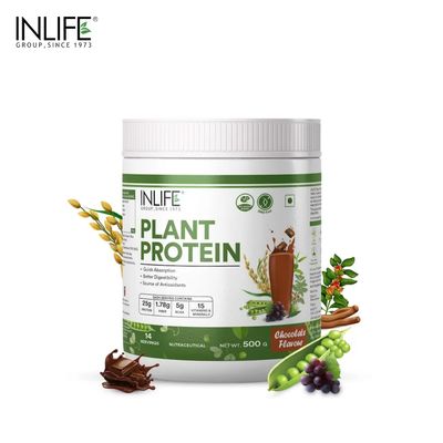 Inlife Plant Protein 500g - chocolate