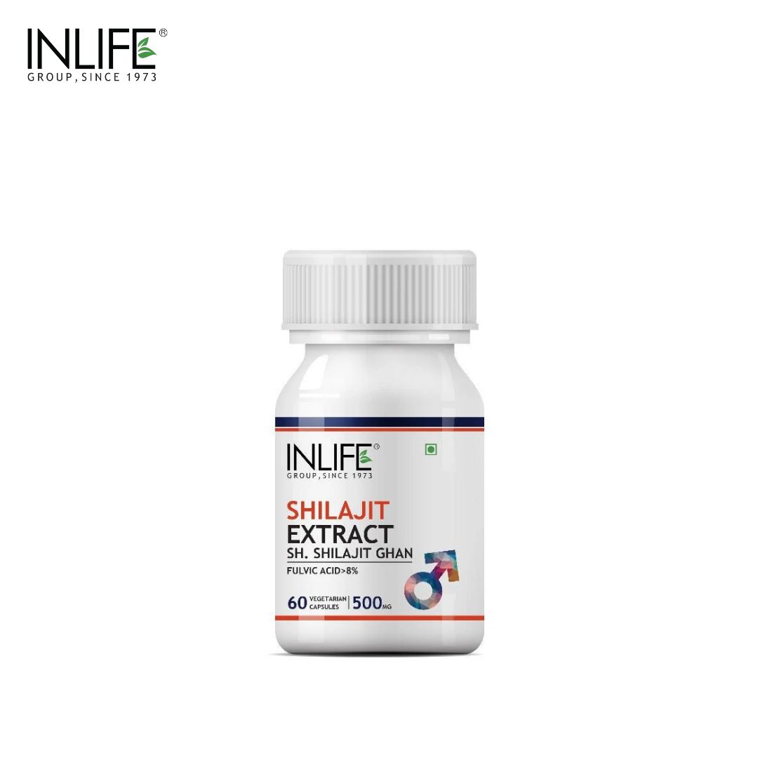 Inlife Shilajit 500mg - 60 capsules