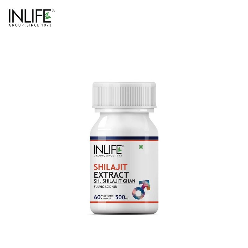 Inlife Shilajit 500mg - 60 capsules