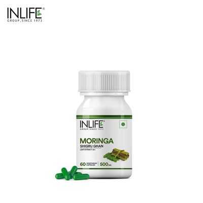 INLIFE Moringa Leaf Extract - 60 capsules