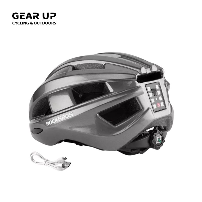 Rockbros Smart Bicycle Helmet Titanium