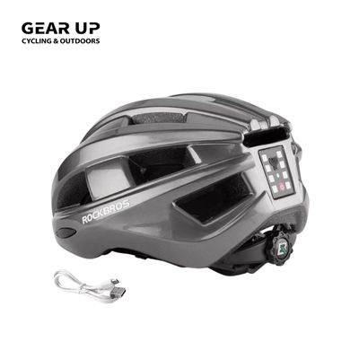 Rockbros Smart Bicycle Helmet Titanium