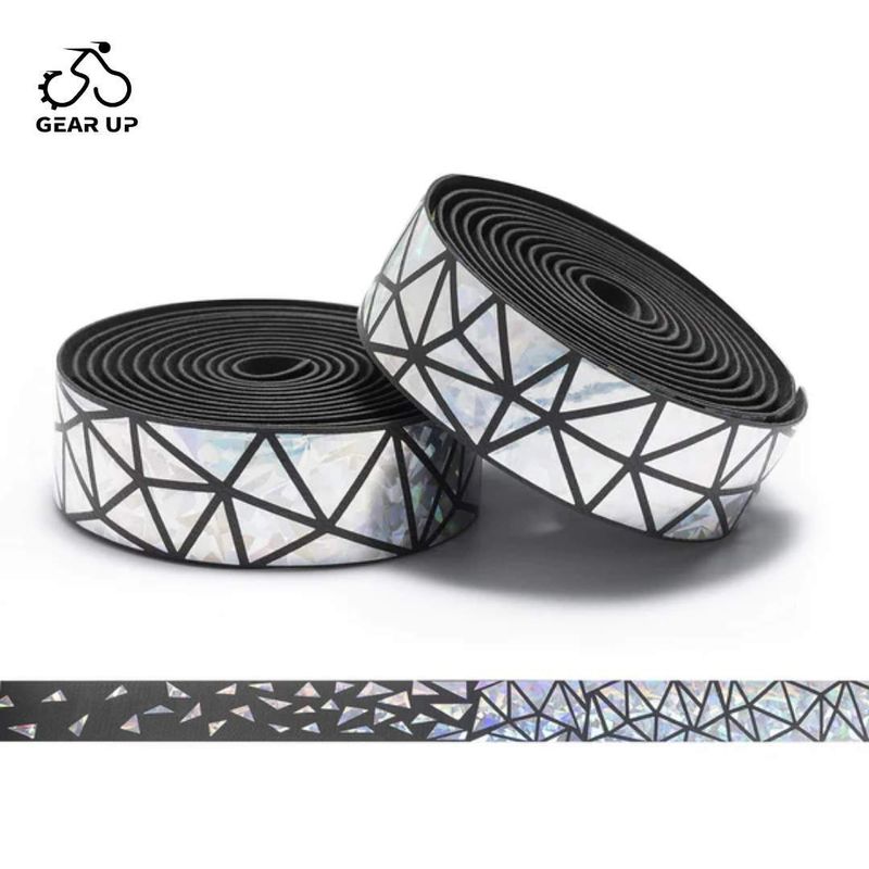 Rockbros Bar Tape - Silver Black