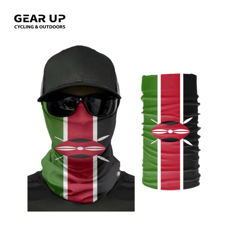 Kenyan Neck Gaiter/puff