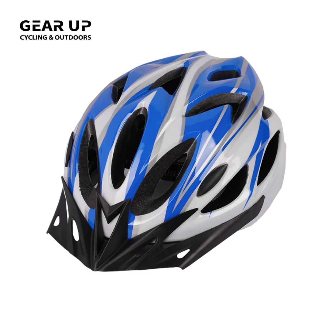 Adjustable Bicycle Helmet - Blue