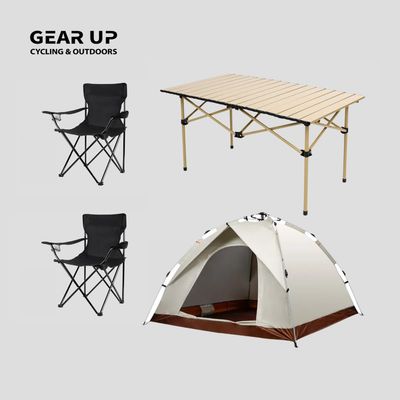 Camping Tent + Table + 2 Chairs Package