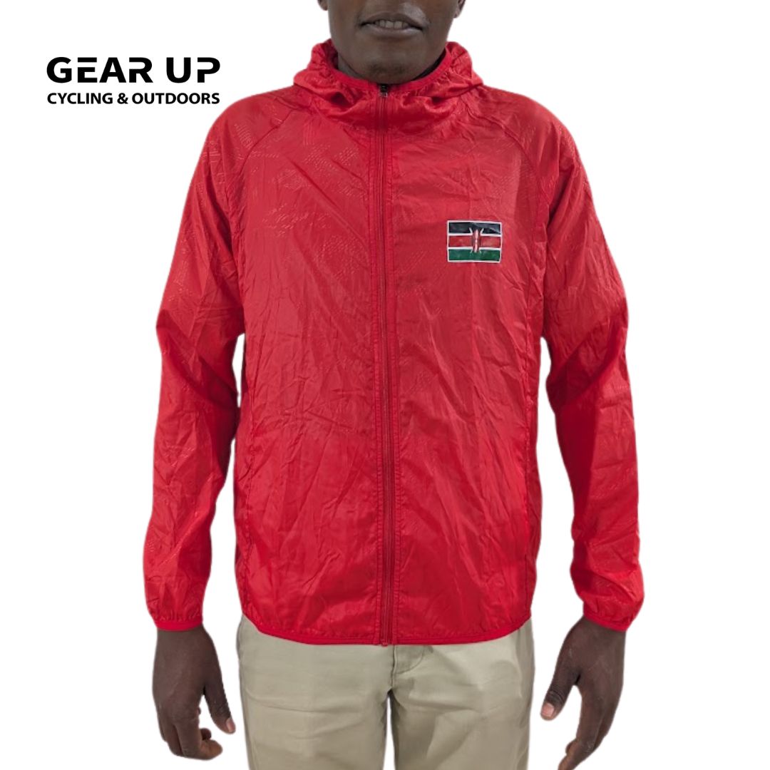 Kenyan Lightweight Jacket - Red