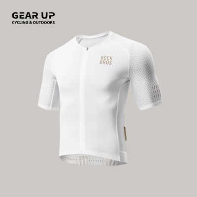 Rockbros White - Gold Edition Jersey Top