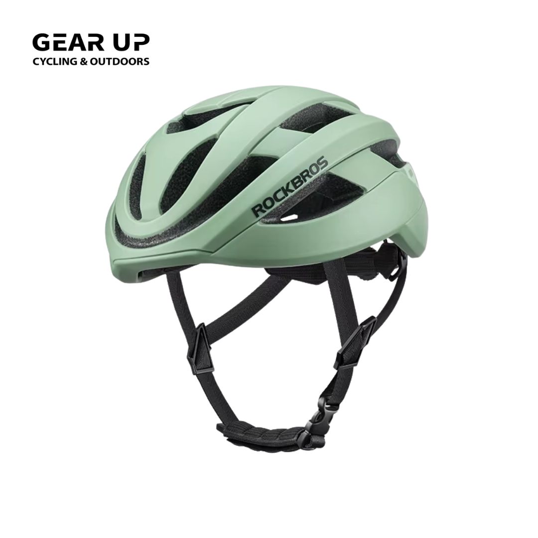 Rockbros Gravel Cycling Helmet - Olive Green