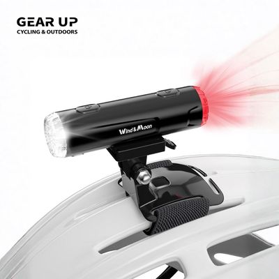 Front &amp; Rear Helmet Light