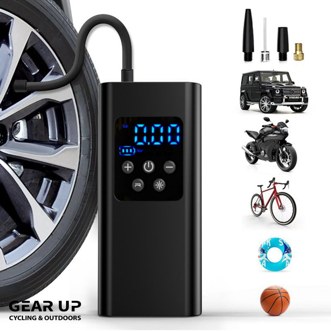 Digital Rechargeable Tire Inflator Kit