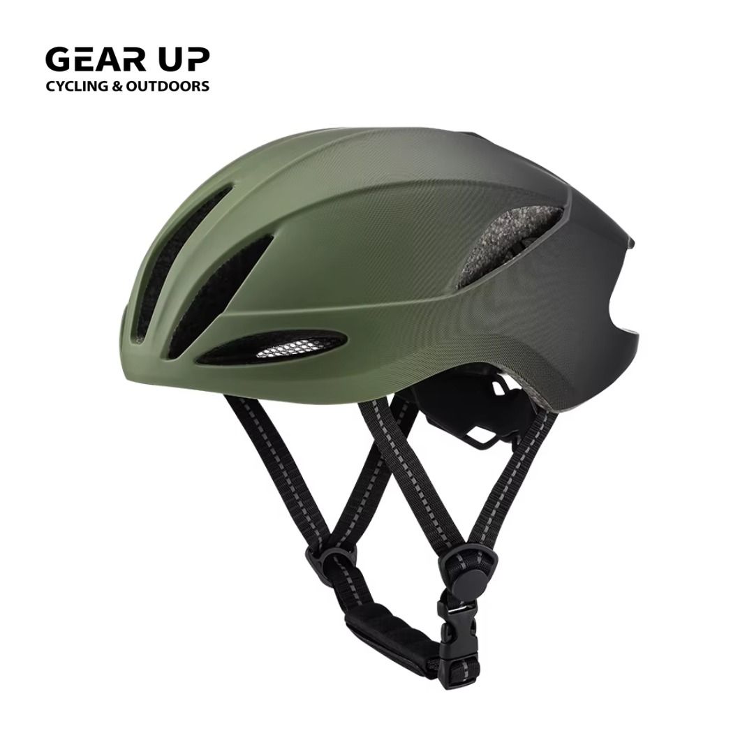 Green Aero Helmet