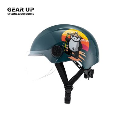 Rockbros Kids Cycling Helmet Panda