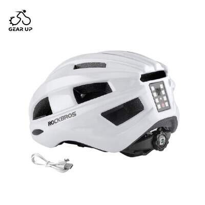 Rockbros Smart Bicycle Helmet White