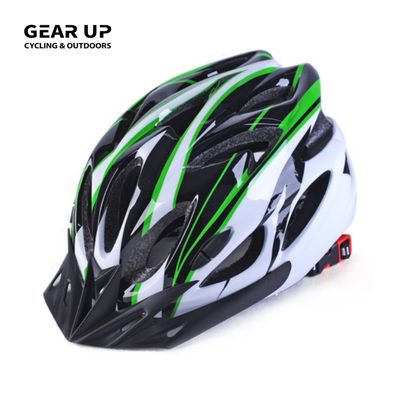 Bicycle Helmet - Green Adjustable 