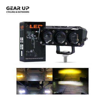Motorcycle 3-Eye Lens LED