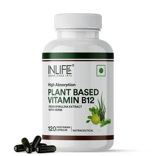 Inlife Plant-Based Vitamin B12 Capsules