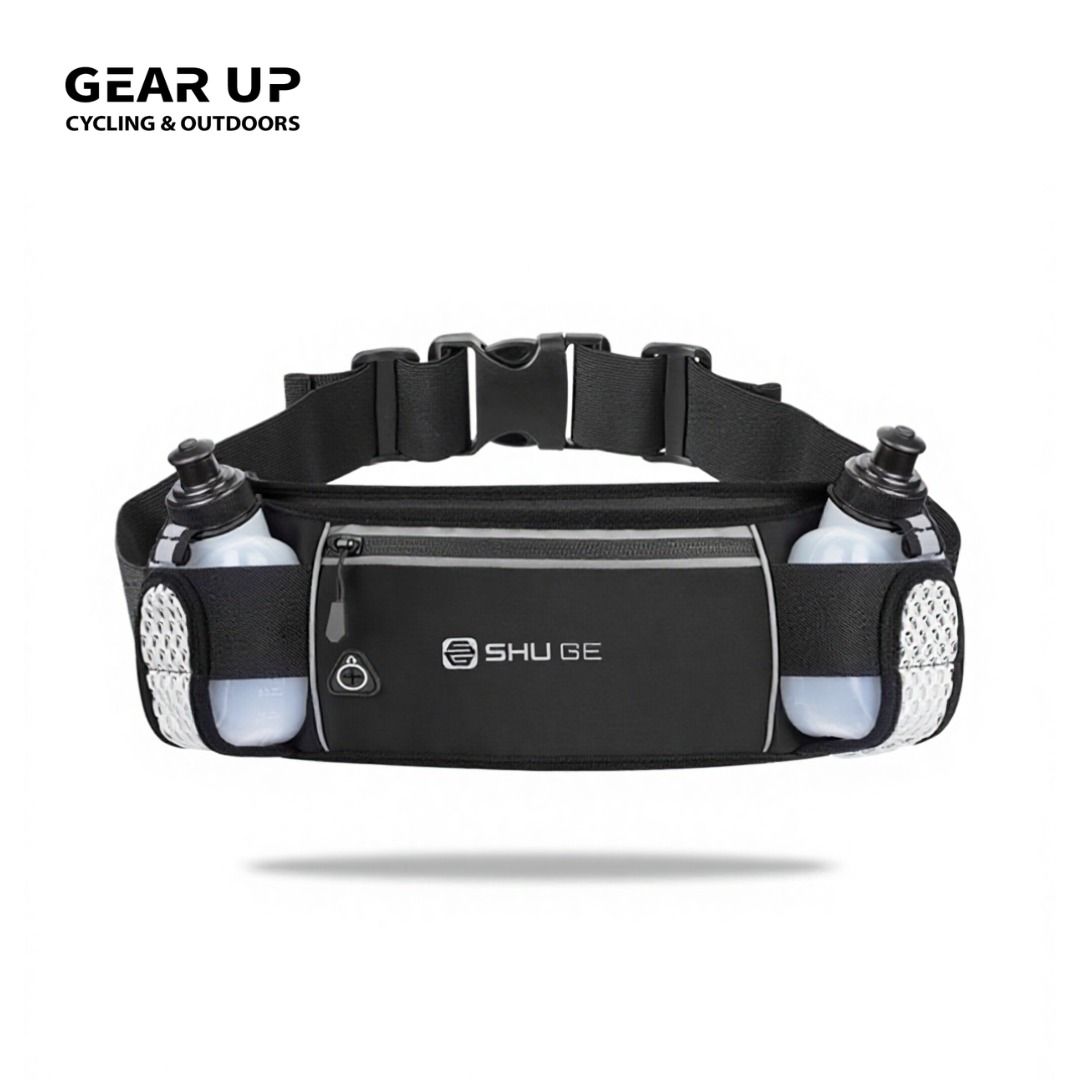 Running Waist Bag + Free Bottles