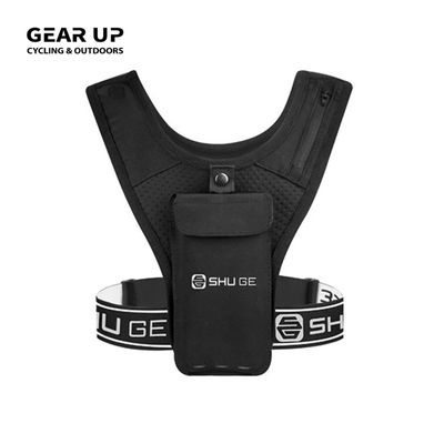 Running Chest Vest - Black