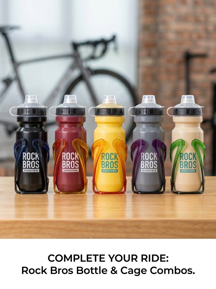 600ml Bottle + Cage Combo