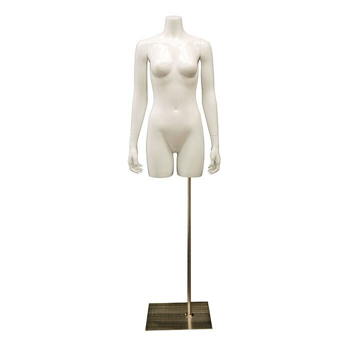 RECONDITIONED Female Half Body Thigh High on Stand