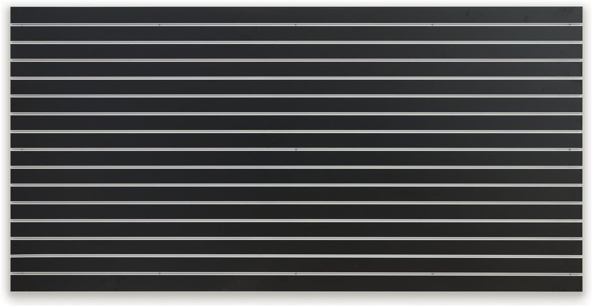 Slat Wall - Wall Mount Panels, Colour: Black, Panel Orientation: Horizontal